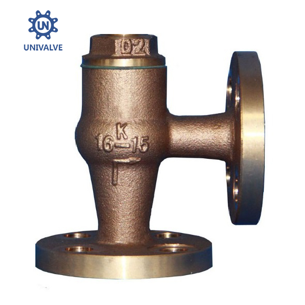 Marine Valve F7418 JIS 16K Bronze Winkelhub-Rückschlagventil