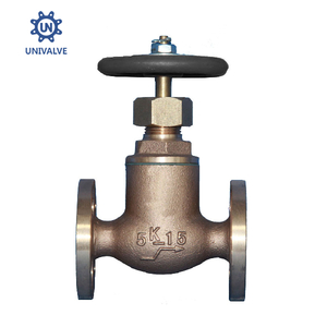 Marine-Ventilflansch F7301 JIS 5K Bronze-Kugelventil