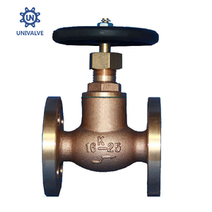 Marine-Ventilflansch F7303 JIS 16K Bronze-Kugelventil