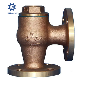 Marine Valve F7416 JIS 5K Bronze-Winkelhub-Rückschlagventil