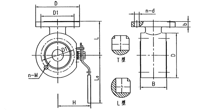 Marine PN1.0/1,6 MPa Drei-Wege-Edelstahlkugelventil HDMV82-00