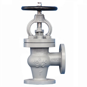 Marine-Ventilflansch F7318 JIS 40K Eckventil aus Gussstahl